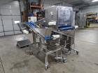 Quantum Conveyorized Topping Applicator With Reclaim Conveyor